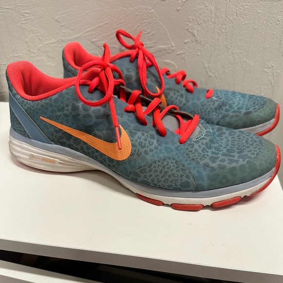 Nike Athletic Shoes - Teal and Coral - Picture 1 of 3